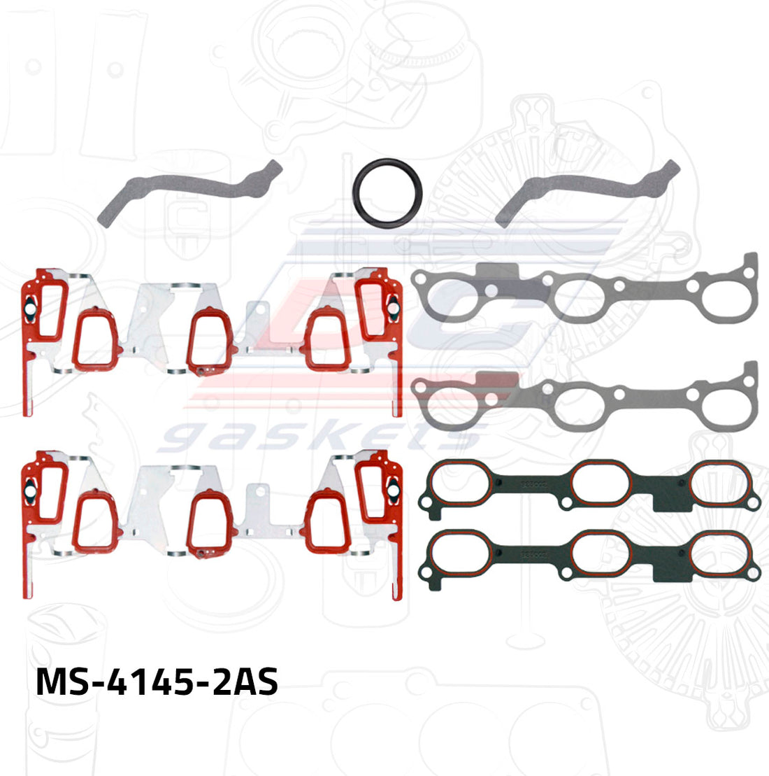 Empaque de múltiple admisión MS-004145-2AS DC GASKETS