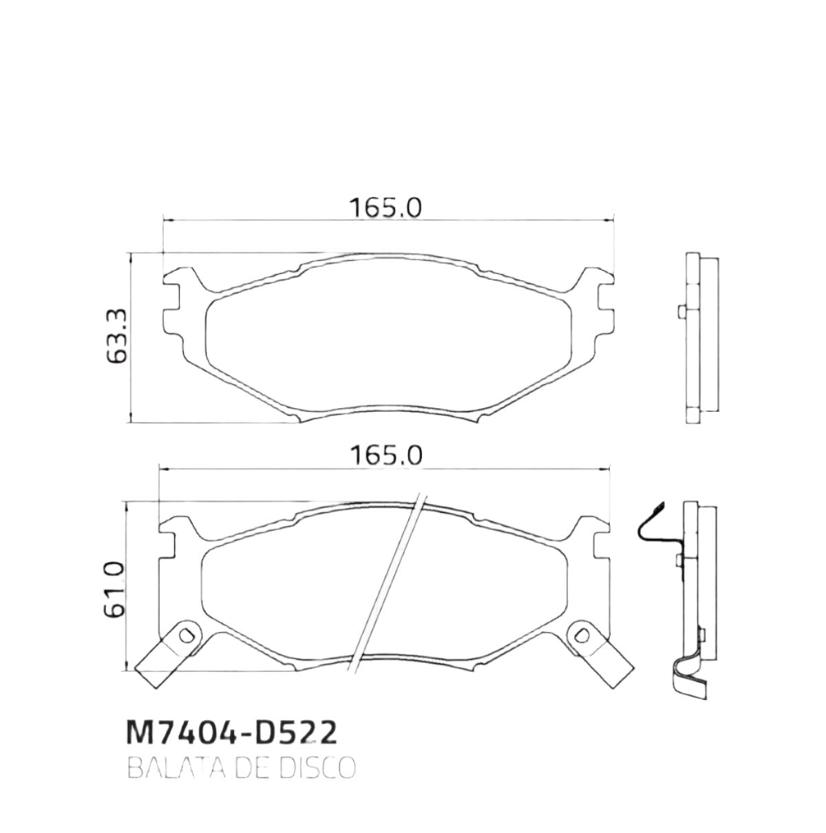 Balata Garanti M7404-D522