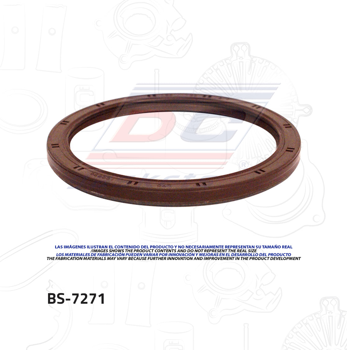 Reten Cigüeñal Dc Gaskets BS-7271