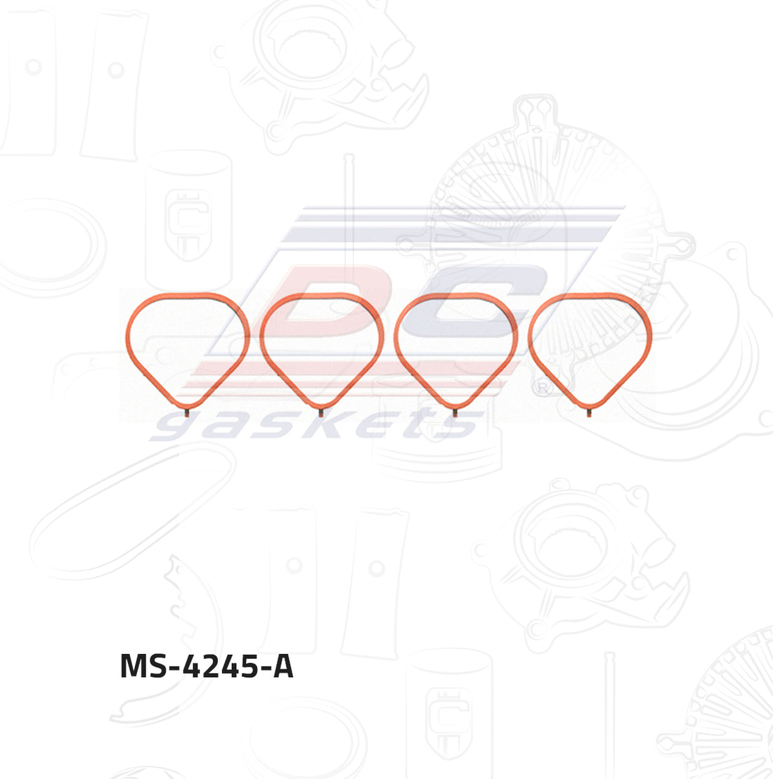 Empaque de múltiple admisión MS-004245-A DC GASKETS