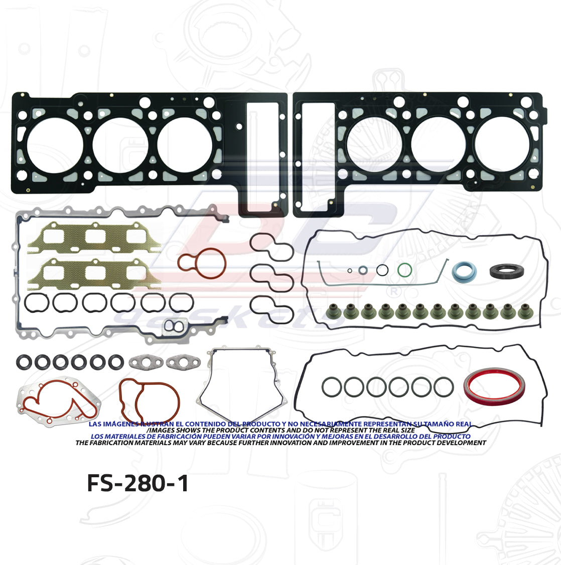 Empaque Completo Dc Gaskets FS-280-1