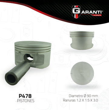 Pistones Garanti P478STD