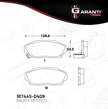 Balata Garanti M7445-D409