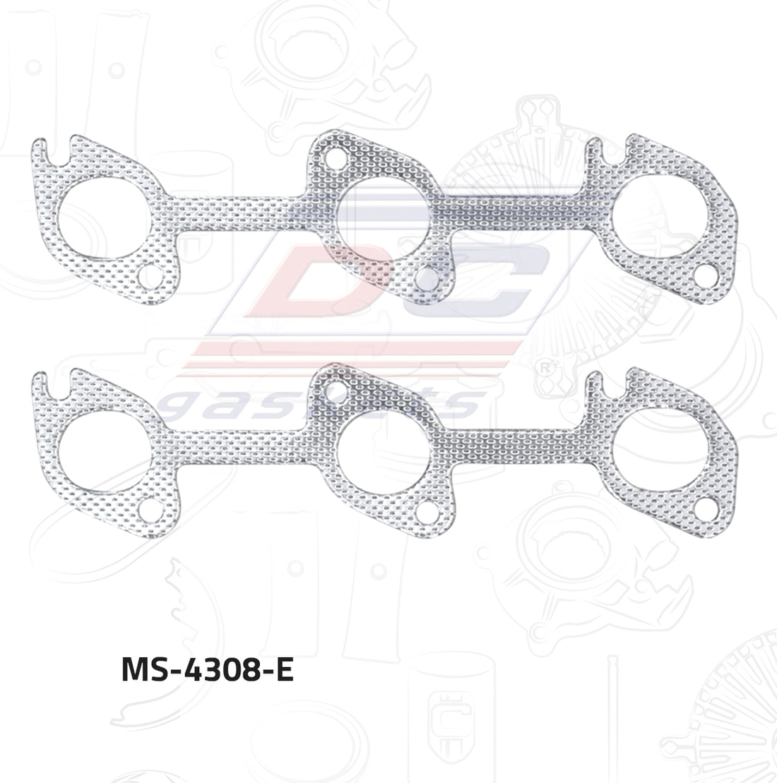 Empaque de múltiple Escape MS-004308-E DC GASKETS