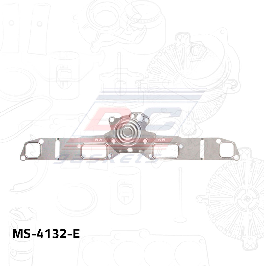 Empaque de múltiple Escape MS-004132-E DC GASKETS