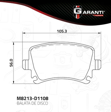 Balata Garanti M8213-D1108