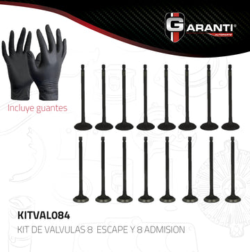 Válvula de escape KITVAL084 (GARANTI)
