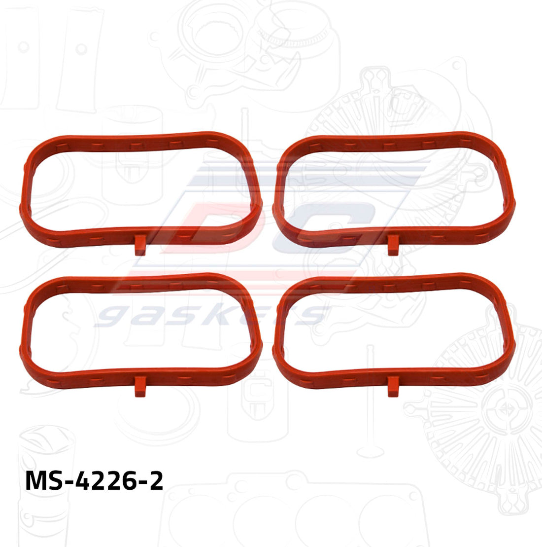 Empaque de múltiple Escape MS-004226-2 DC GASKETS