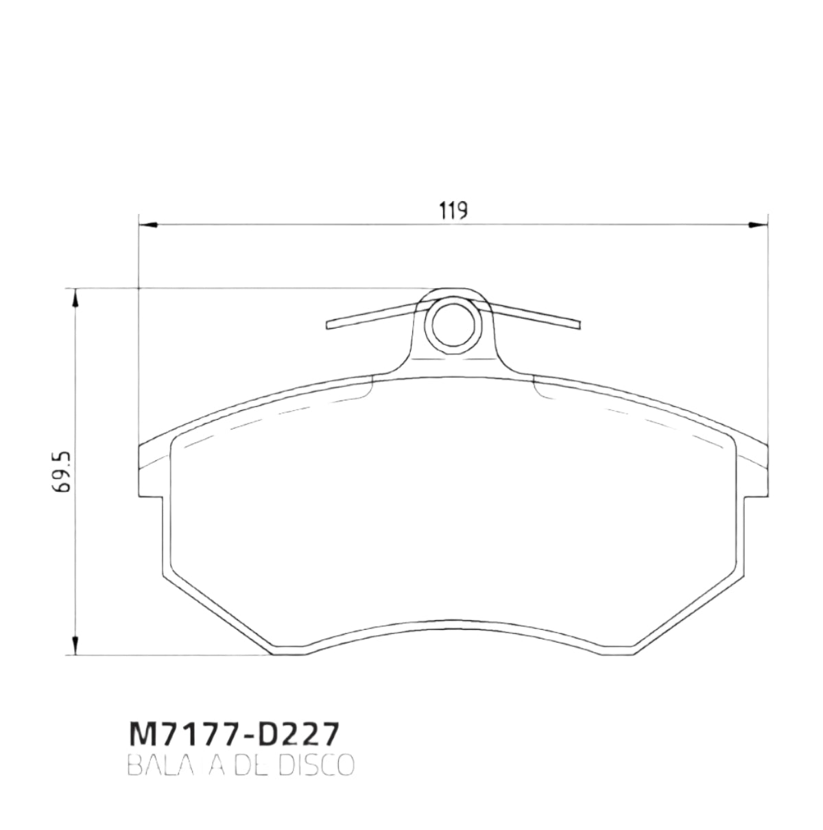 Balata Garanti M7177-D227