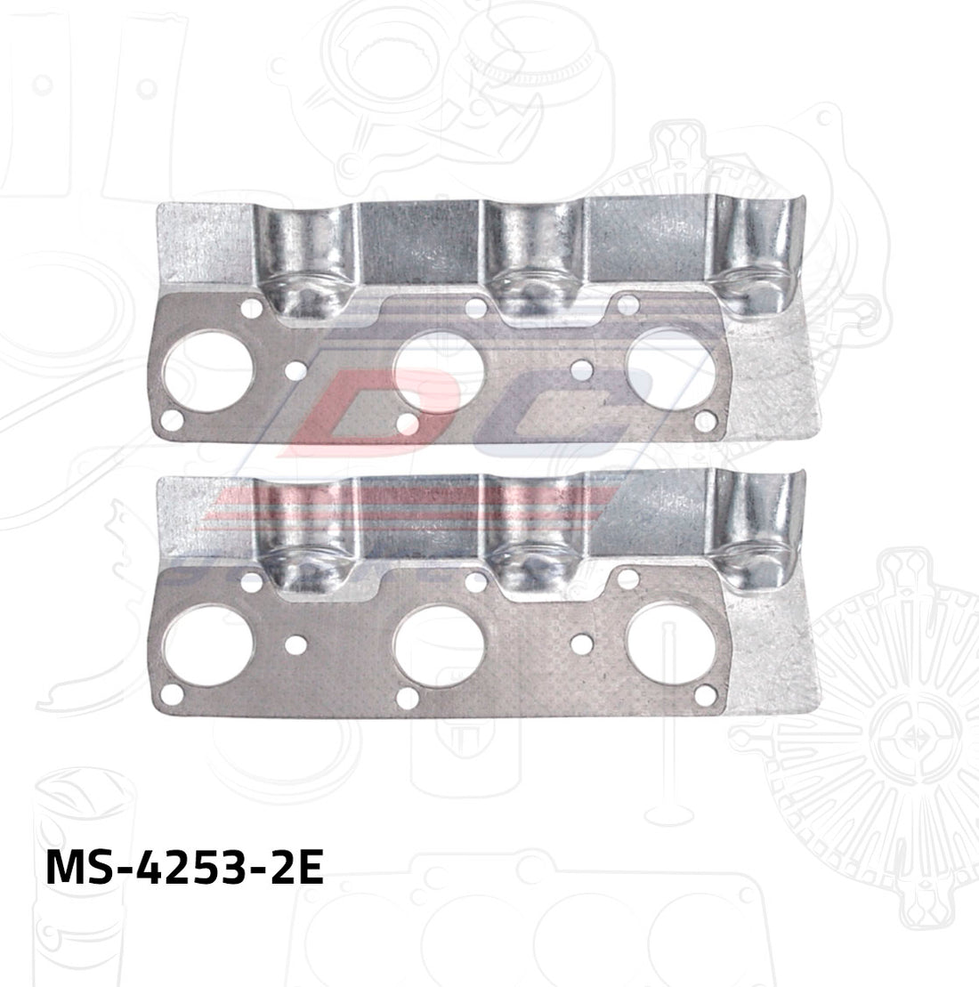Empaque de múltiple Escape MS-004253-2E DC GASKETS