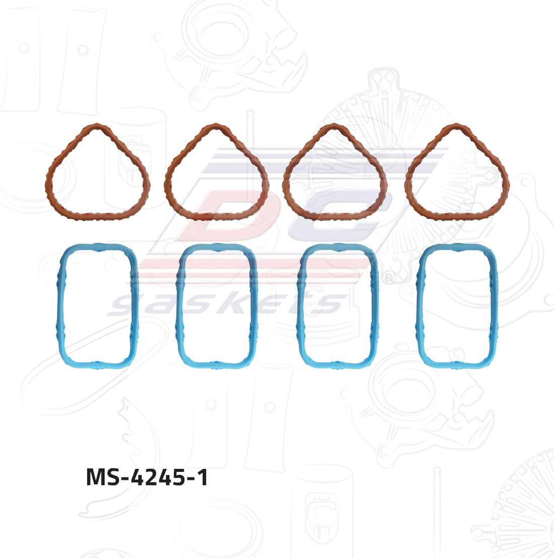 Empaque de múltiple admisión MS-004245-1 DC GASKETS
