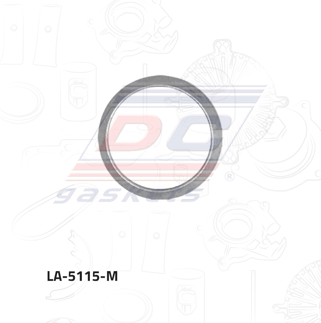 Empaque de múltiple Escape LA-005115-M DC GASKETS
