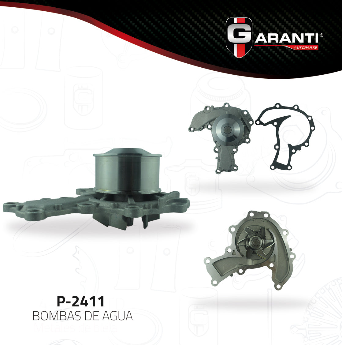 Bomba de agua Garanti P-2411