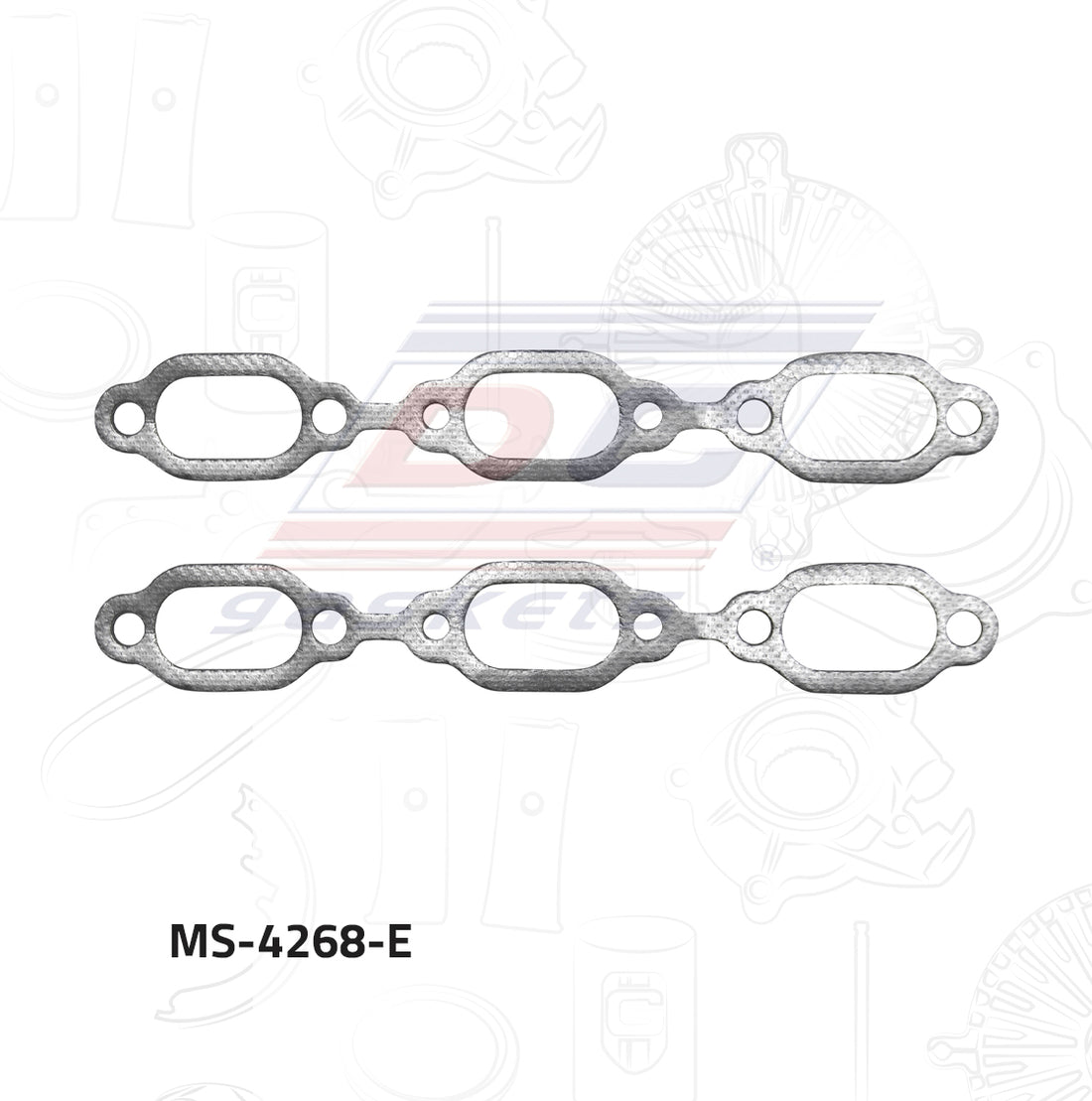 Empaque de múltiple Escape MS-004268-E DC GASKETS