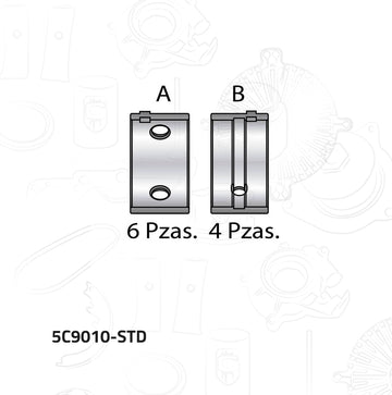 Metales de centro 5C9010-STD (MORESA)