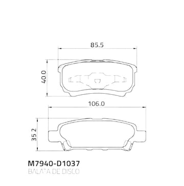 Balata Garanti M7940-D1037