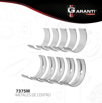 Metales de centro 7375MSTD (GARANTI)