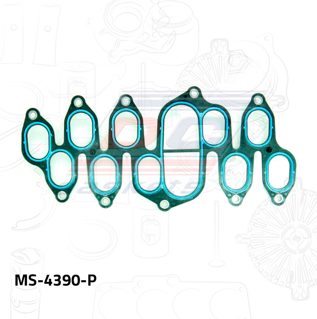 Empaque de múltiple pleno MS-004390-P DC GASKETS