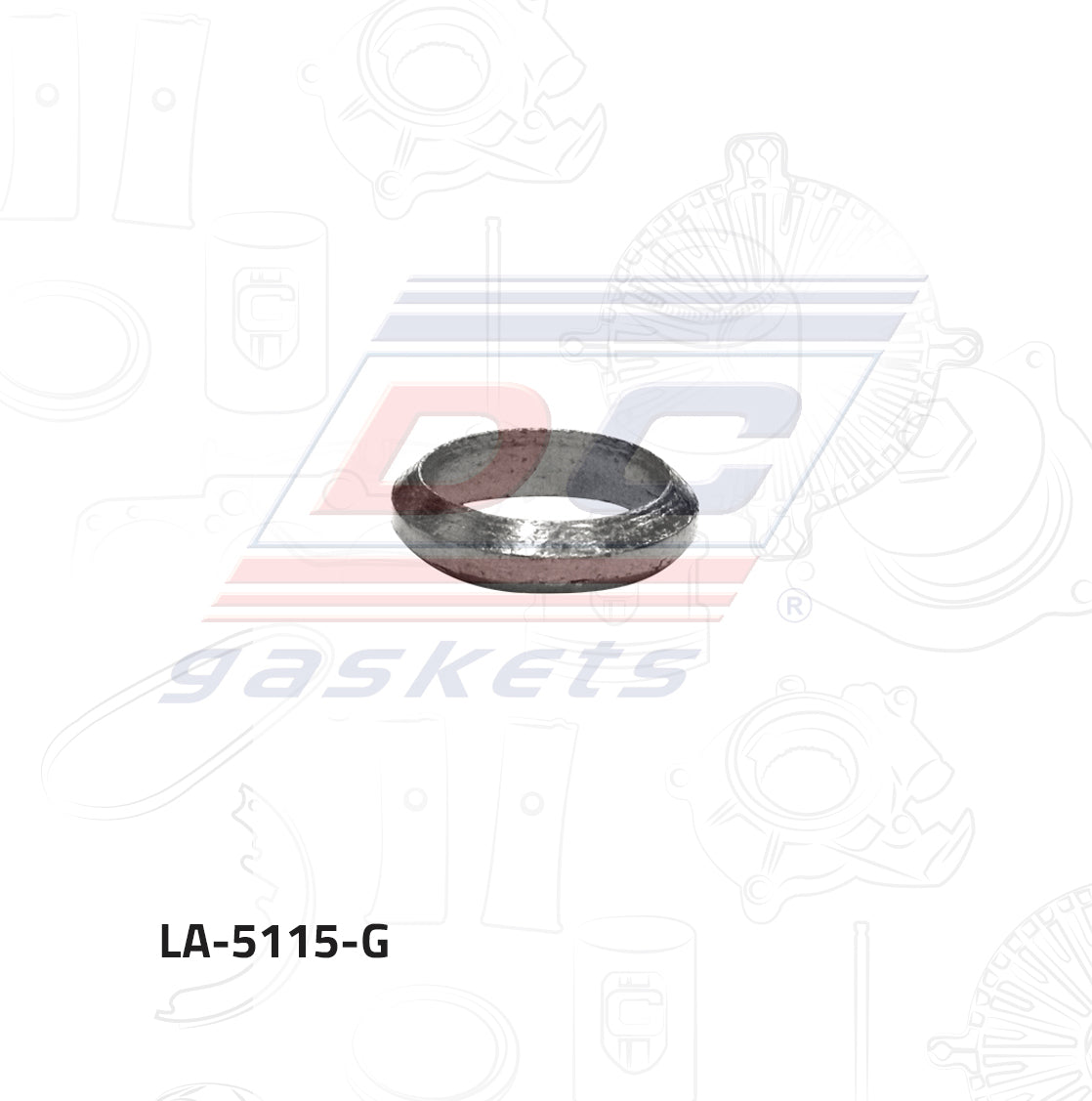 Empaque Tubo Escape Dc Gasket LA-5115-G