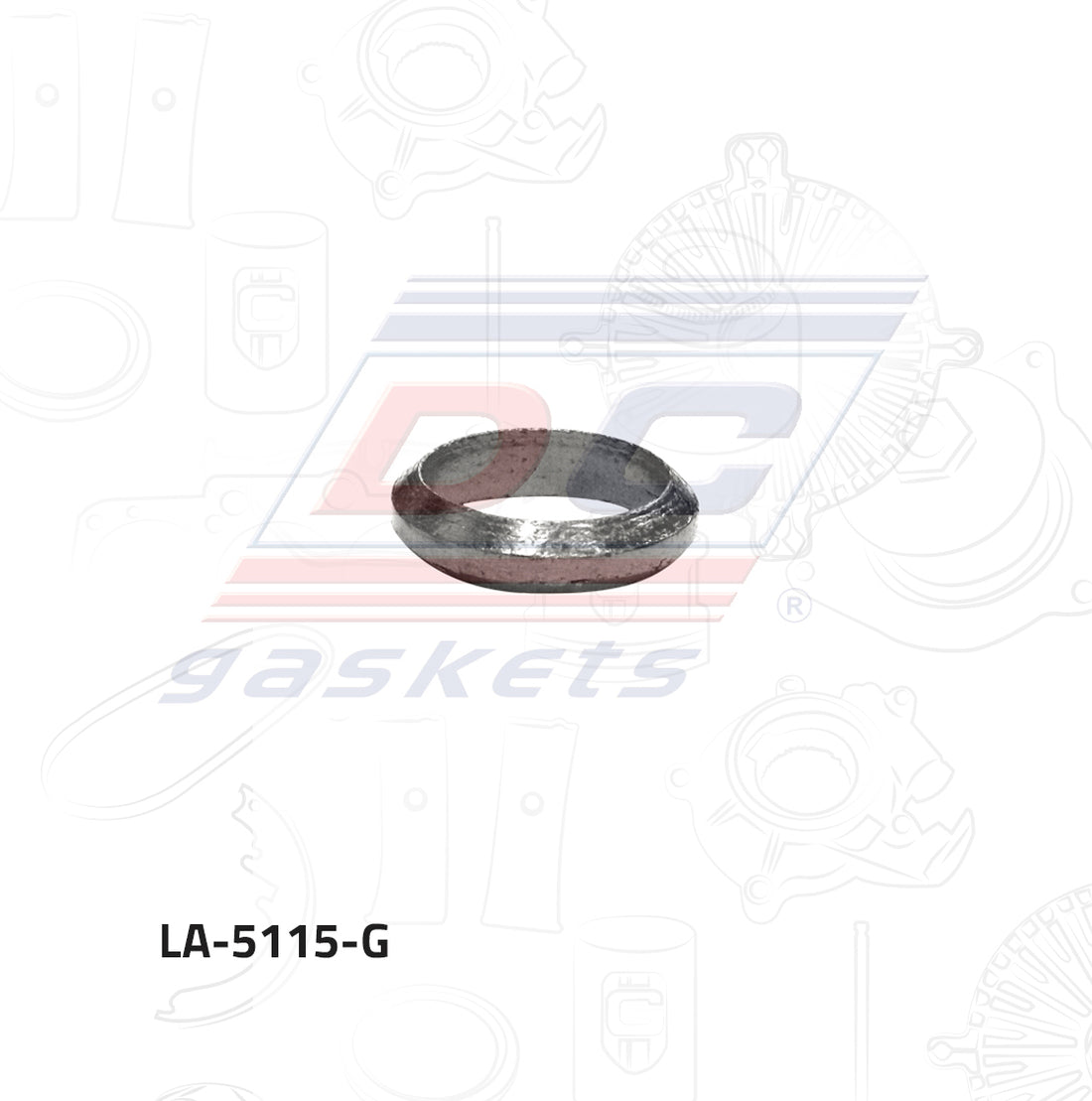 Empaque de múltiple Escape LA-005115-G DC GASKETS
