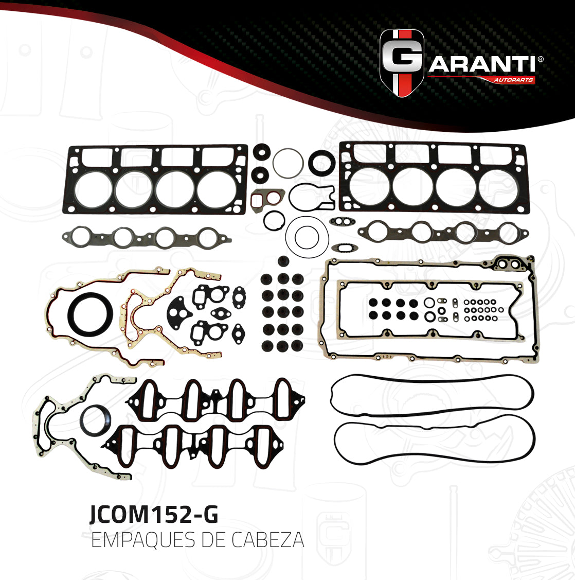 Empaque Completo Garanti JCOM152-G