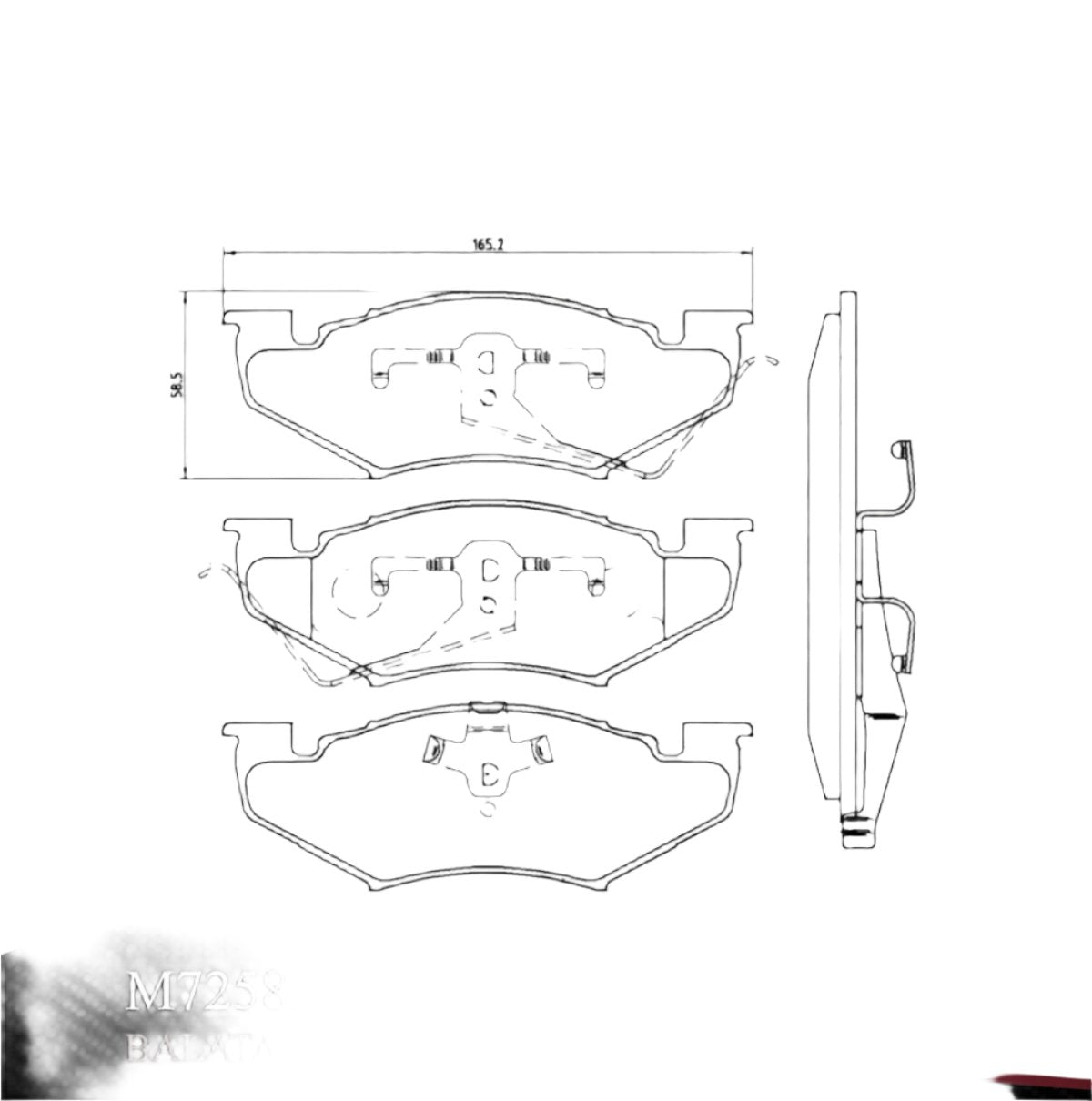 Balata Garanti M7258A-D367