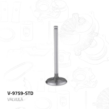 Válvula de admisión V-9759-STD (MORESA)