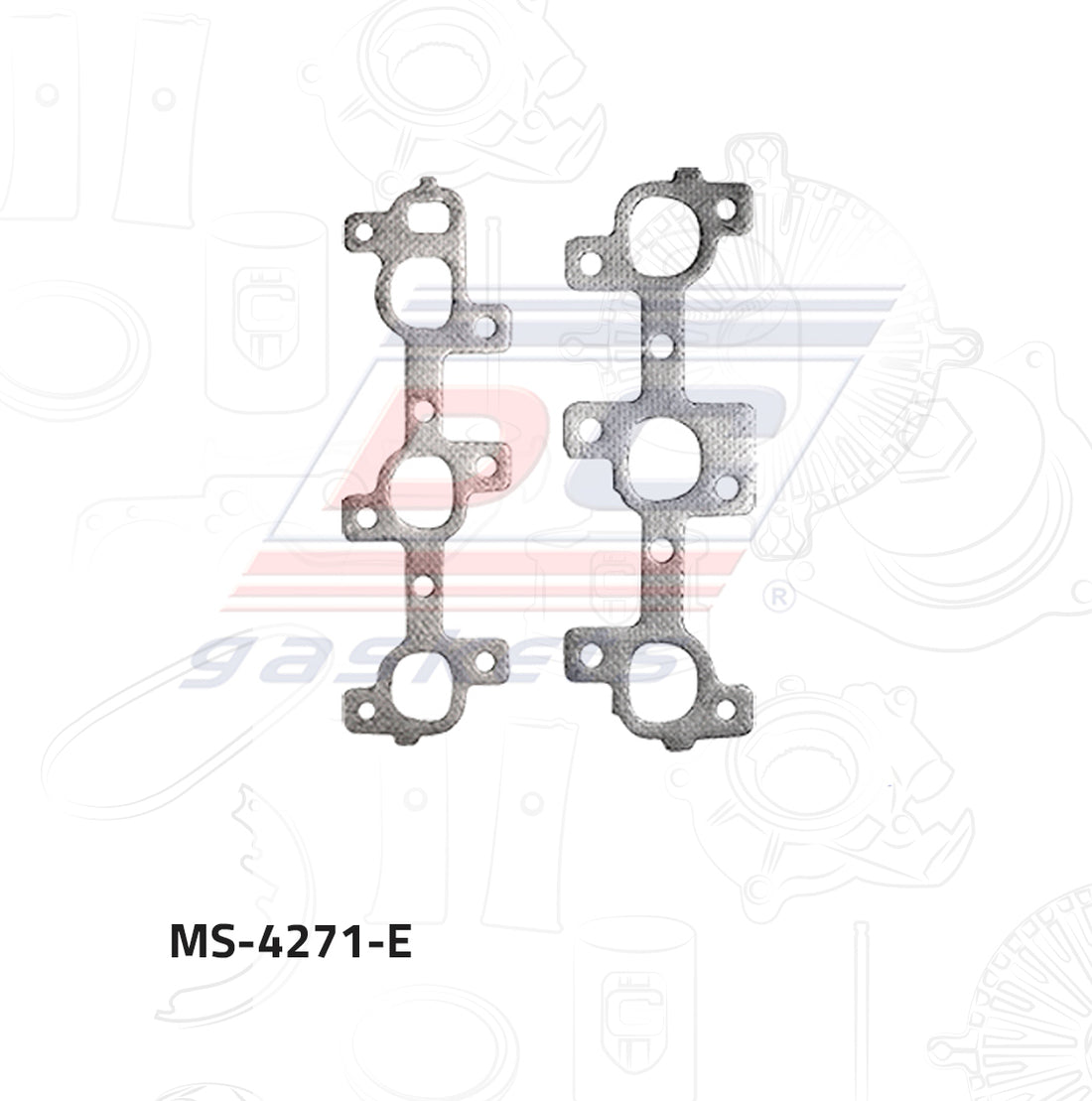 Empaque de múltiple Escape MS-004271-E DC GASKETS