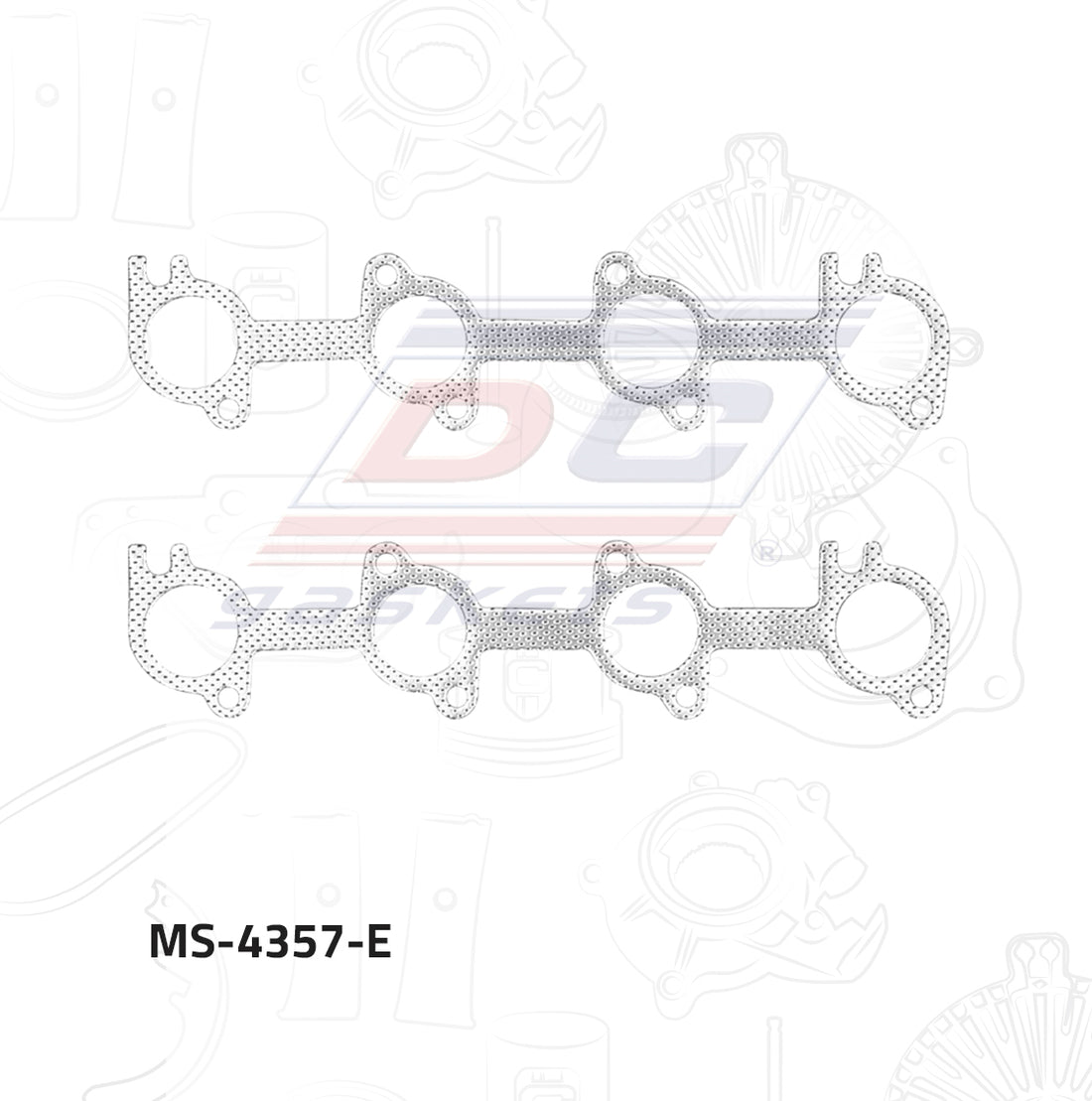 Empaque de múltiple Escape MS-004357-E DC GASKETS