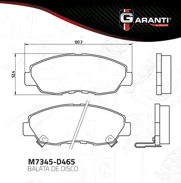 Balata Garanti M7345-D465