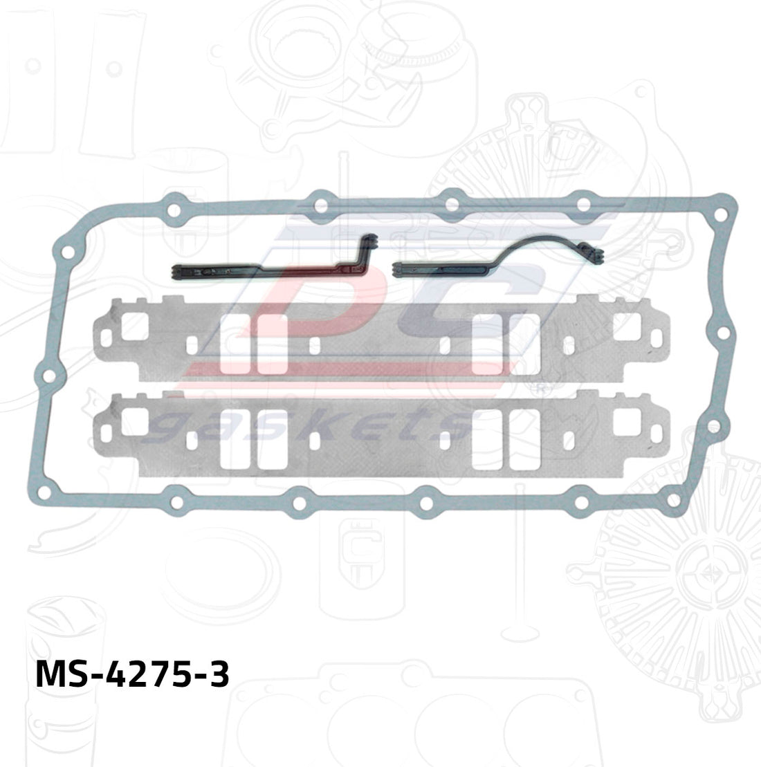 Empaque de múltiple admisión MS-004275-3 DC GASKETS