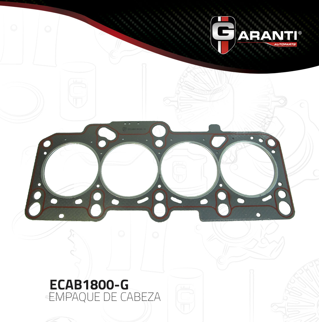 Empaque Cabeza Garanti ECAB1800-G