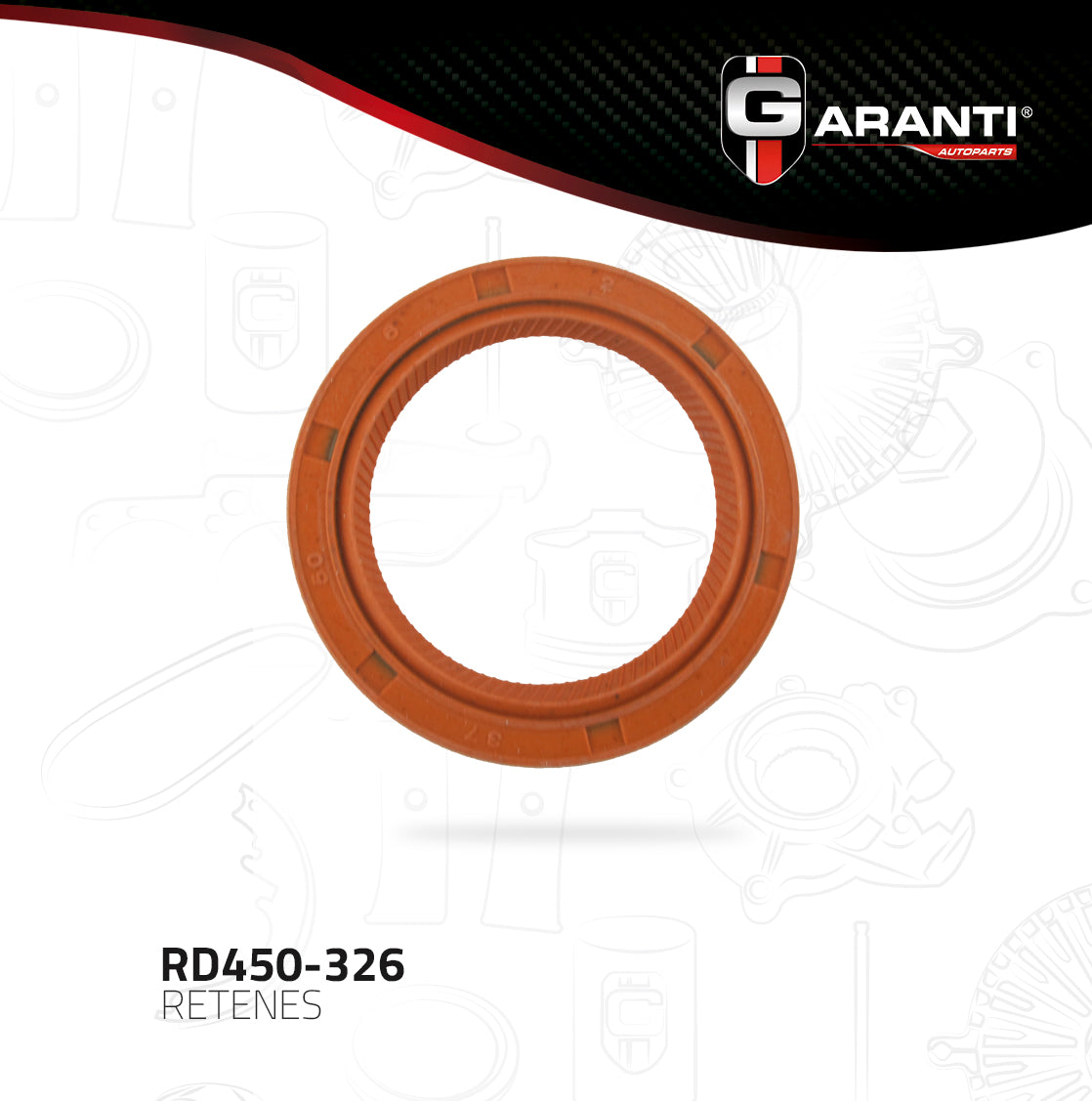 Reten Cigüeñal Garanti RD450-326