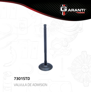 Válvula de admisión 7301STD (GARANTI)
