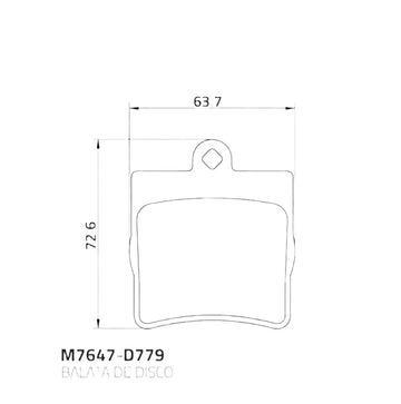 Balata Garanti M7647-D779