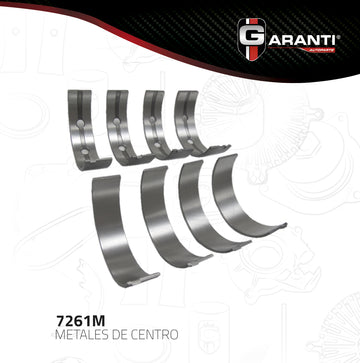 Metales de centro 7261MSTD (GARANTI)