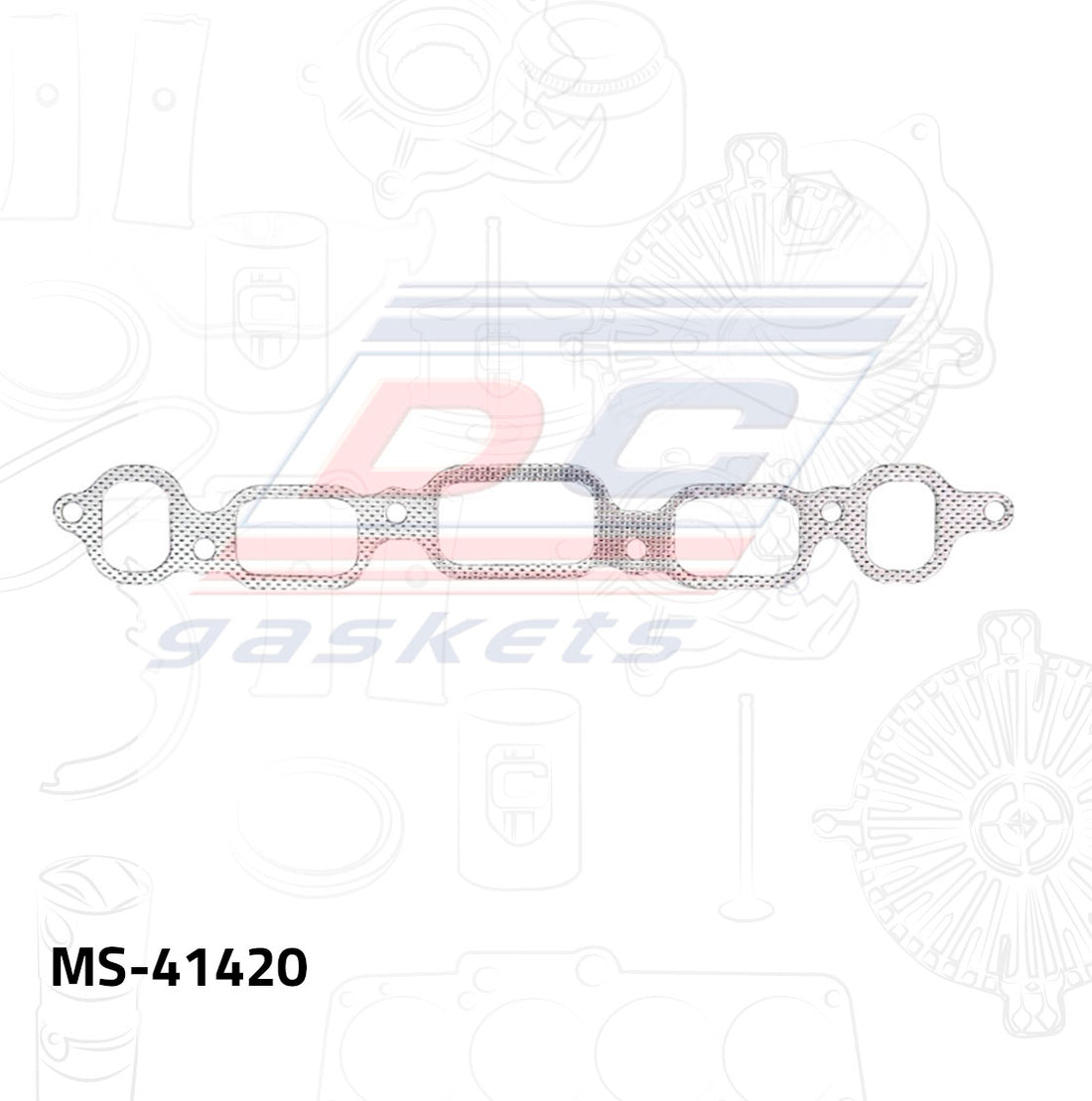 Empaque de múltiple admisión MS-041420 DC GASKETS