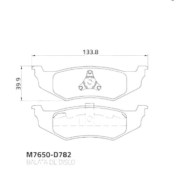 Balata Garanti M7650-D782