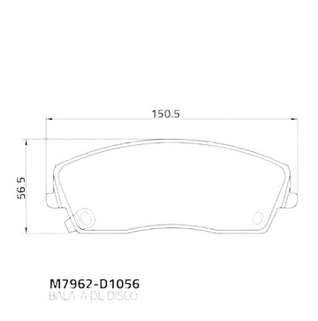 Balata Garanti M7962-D1056