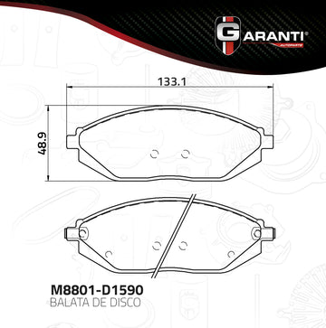 Balata Garanti M8801-D1590