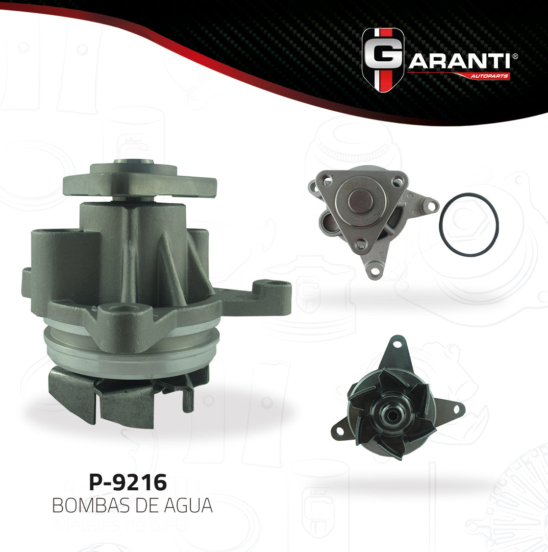 Bomba De Agua Garanti P-9216