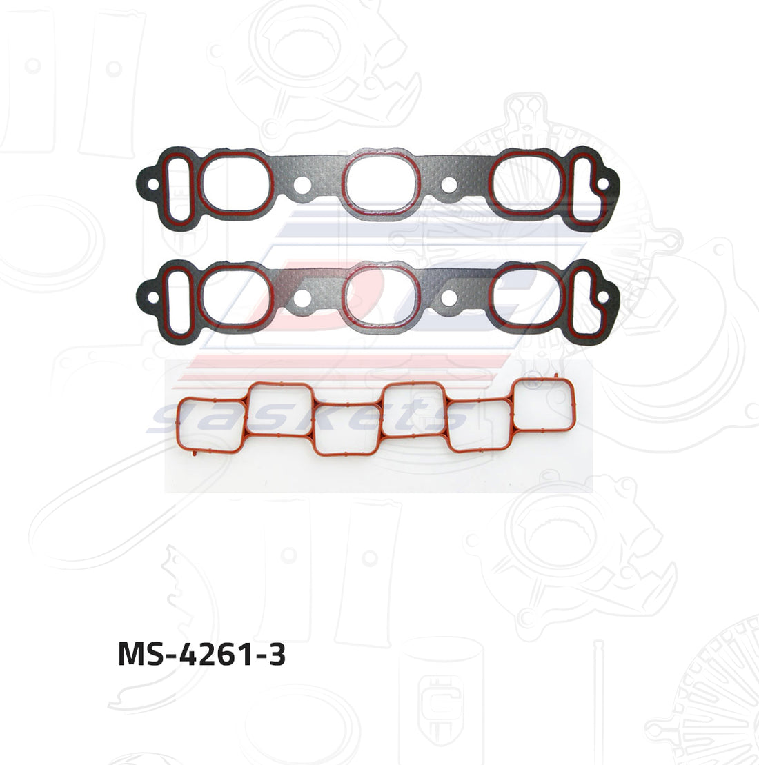 Empaque de múltiple MS-004261-3 DC GASKETS