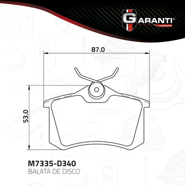 Balata Garanti M7335-D340