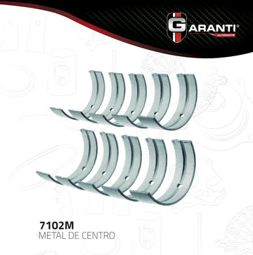 Metales de centro 7102M-030 (GARANTI)
