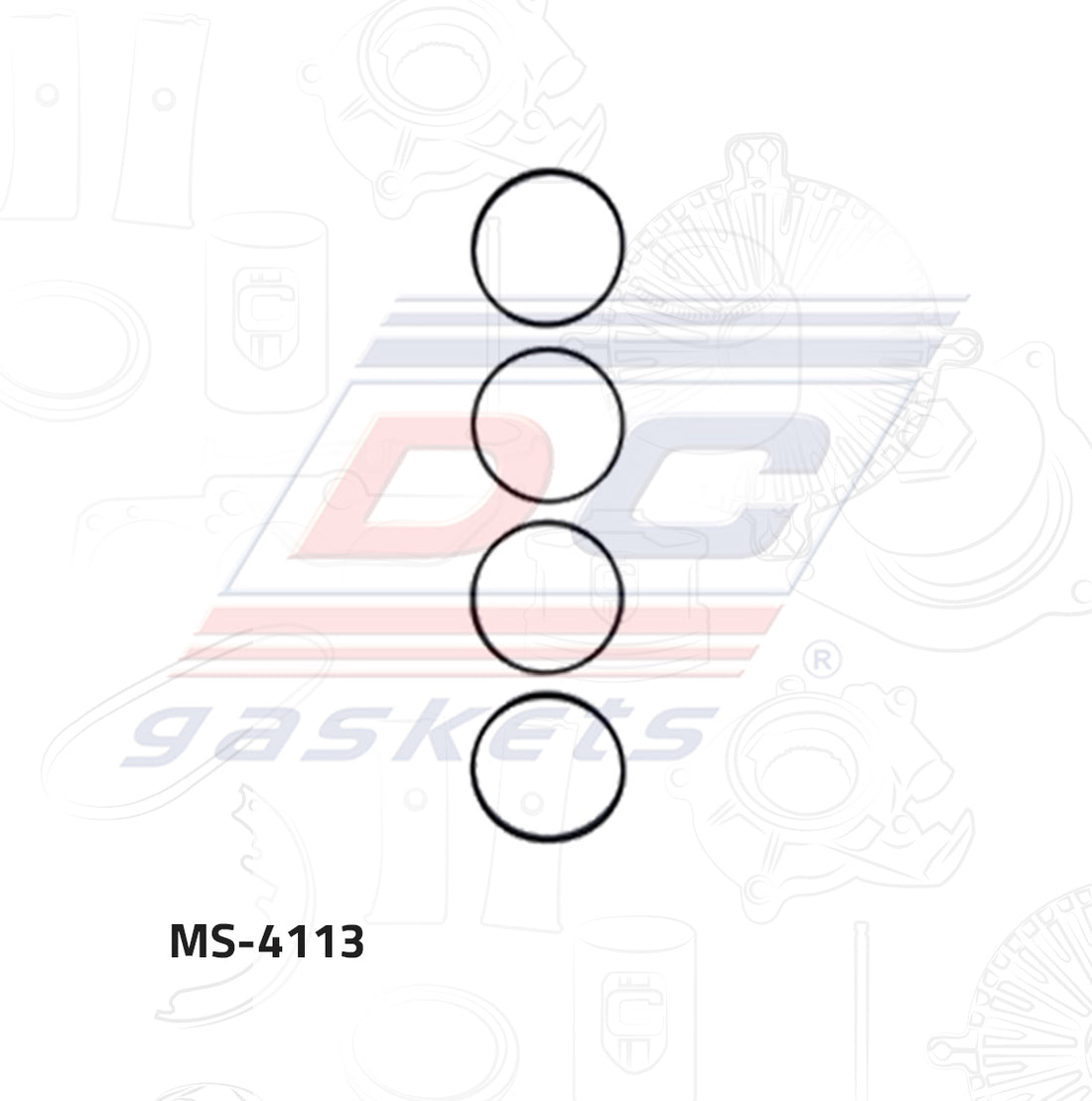 Empaque de múltiple admisión MS-004113 DC GASKETS