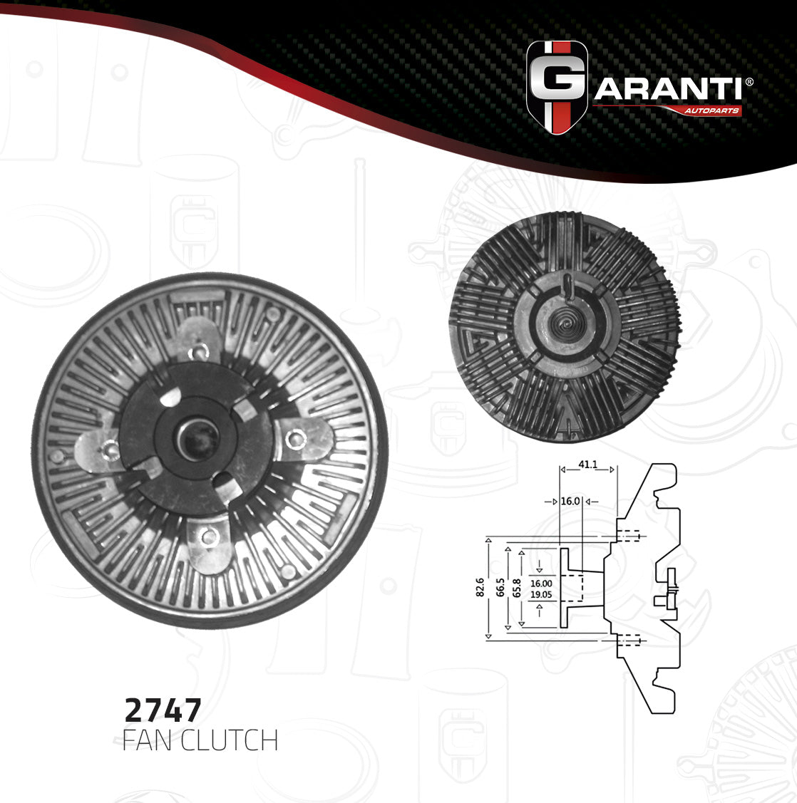 Fan Clutch Garanti 2747