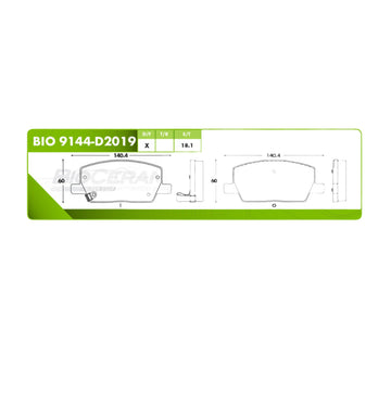 Balata Bioceramic BIO-9144-D2019