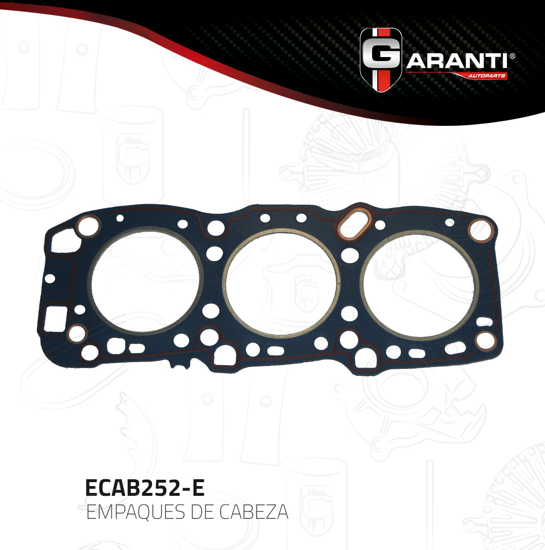 Empaque Cabeza Garanti ECAB252-E