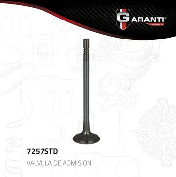 Válvula de admisión 7257STD (GARANTI)