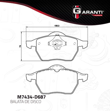 Balata Garanti M7434-D687